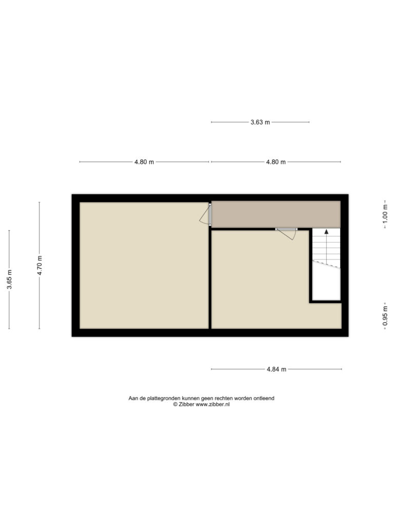 Hoogerheide – Middenweg 20 – Plattegrond 2