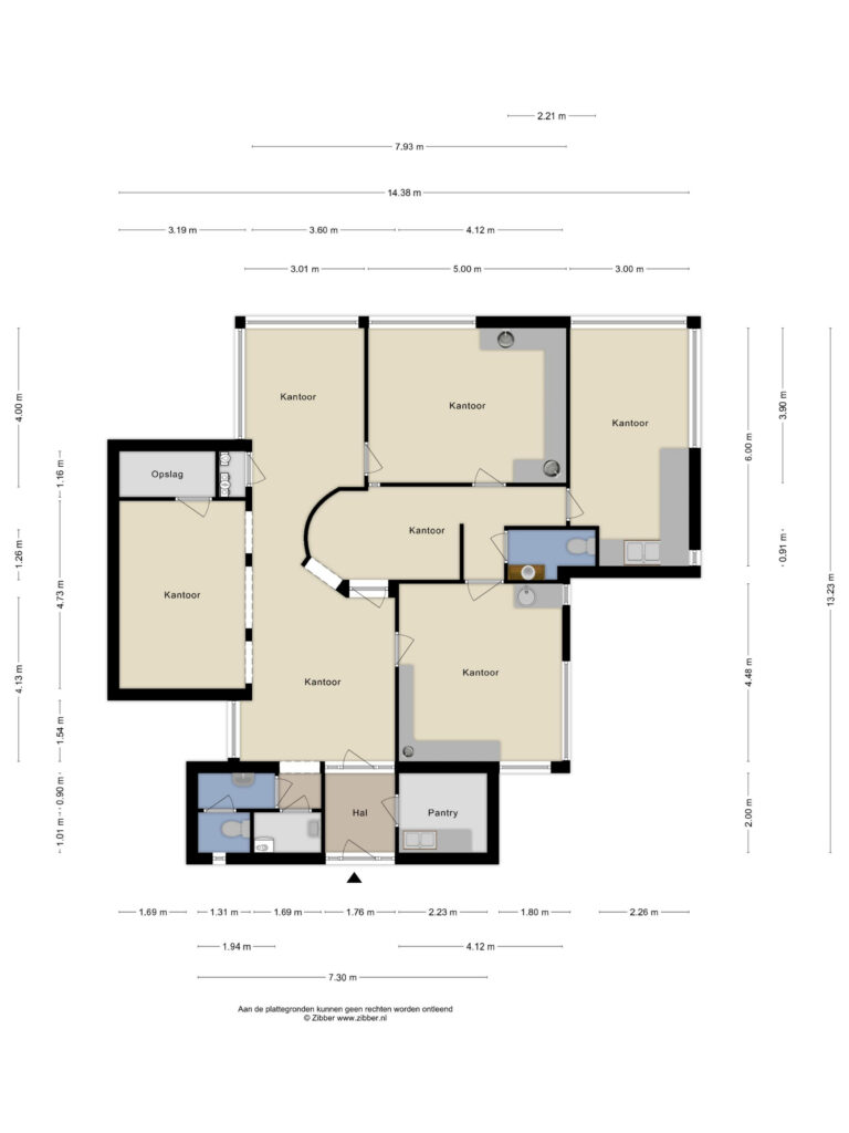 Bergen Op Zoom – Plejadenlaan 1 – Plattegrond