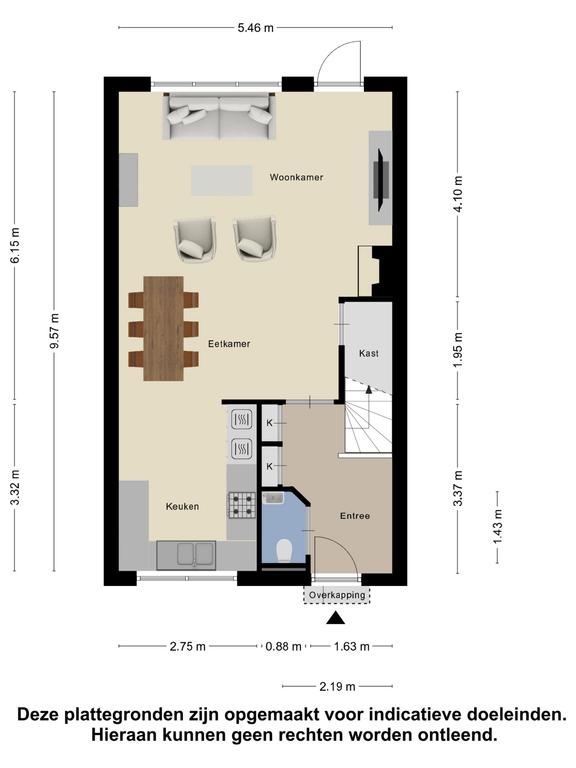 Halsteren – Kapitein Vinkesteinstraat 22 – Plattegrond 4