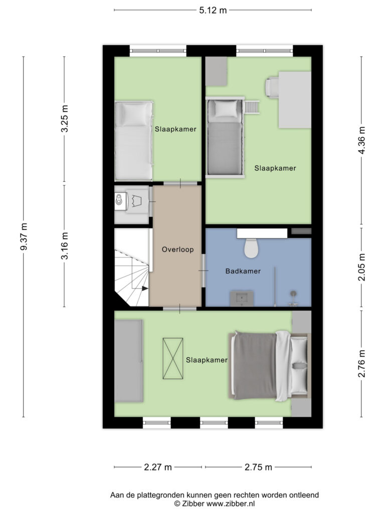 Bergen Op Zoom – IJsvogel 19 – Plattegrond 5