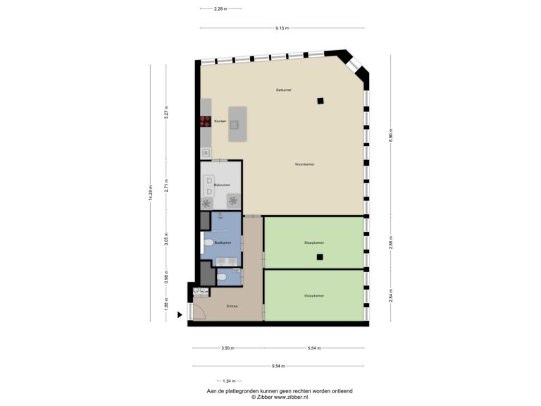 Arnoldus Asselbergsstraat 3g Bergen Op Zoom – Plattegrond