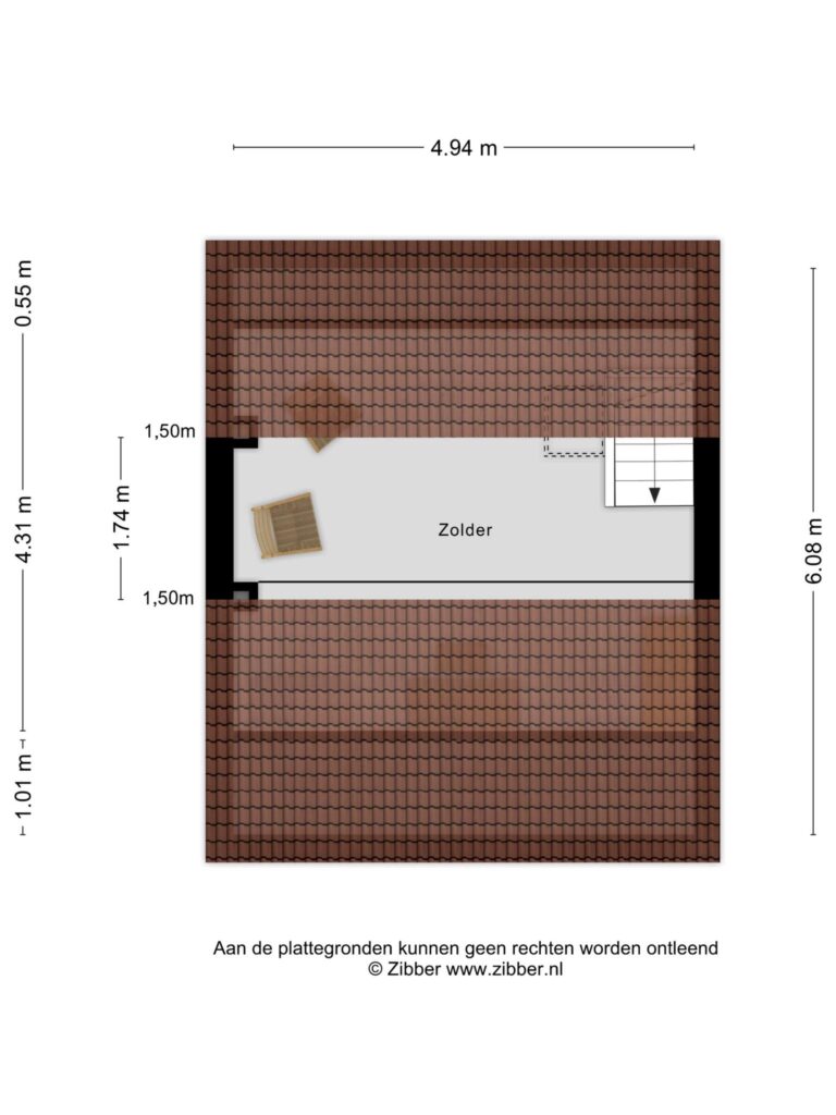 Bergen Op Zoom – Prinses Beatrixlaan 70 – Plattegrond 3