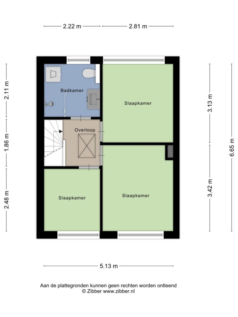 Leeuwstraat 11 Halsteren – Plattegrond 2